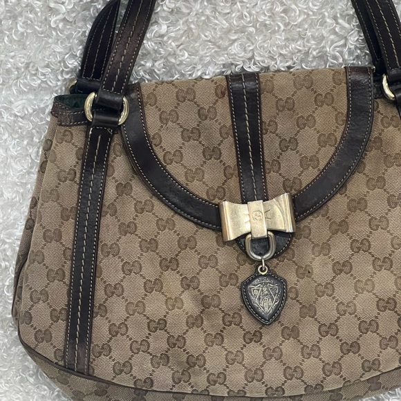 Gucci canvas GG Duchessa flap tote - Picture 2 of 16